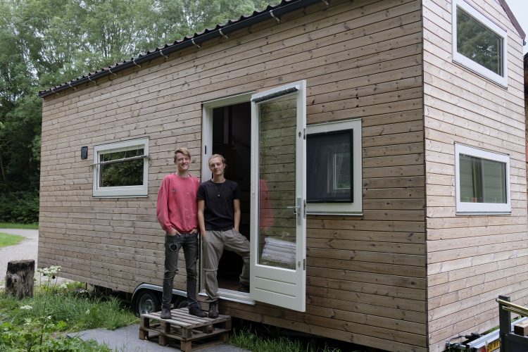 huisje ruben samen met jonathan