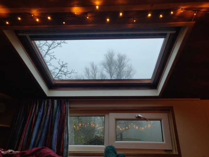 interieur slaapkamer dakraam